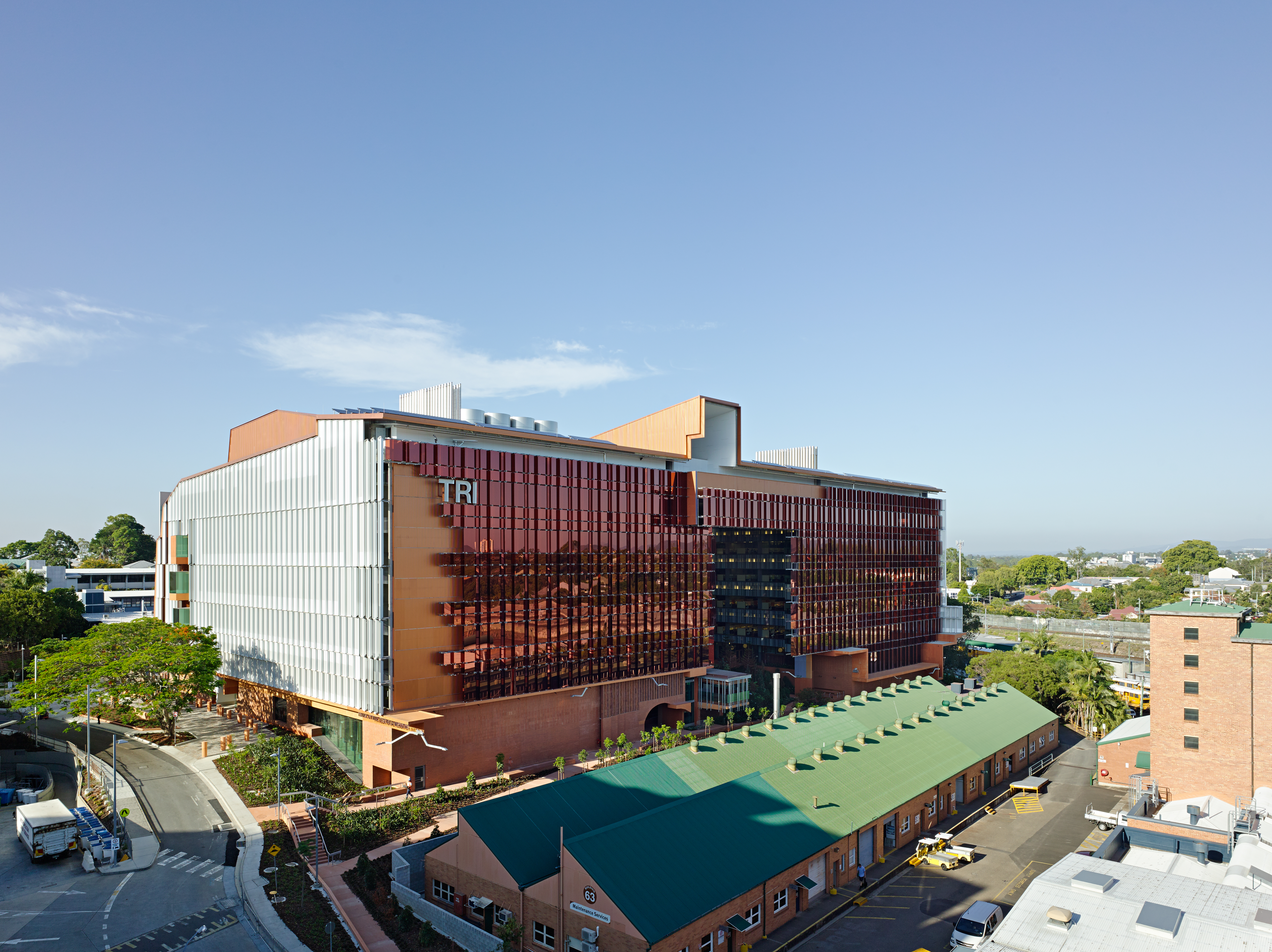 Full view of the Transnational Research Institute Facility